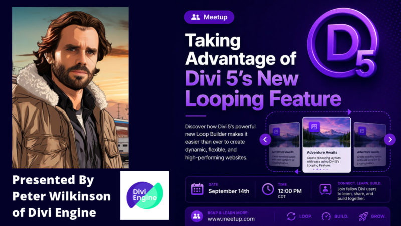 Taking Advantage of Divi 5's New Looping Feature
