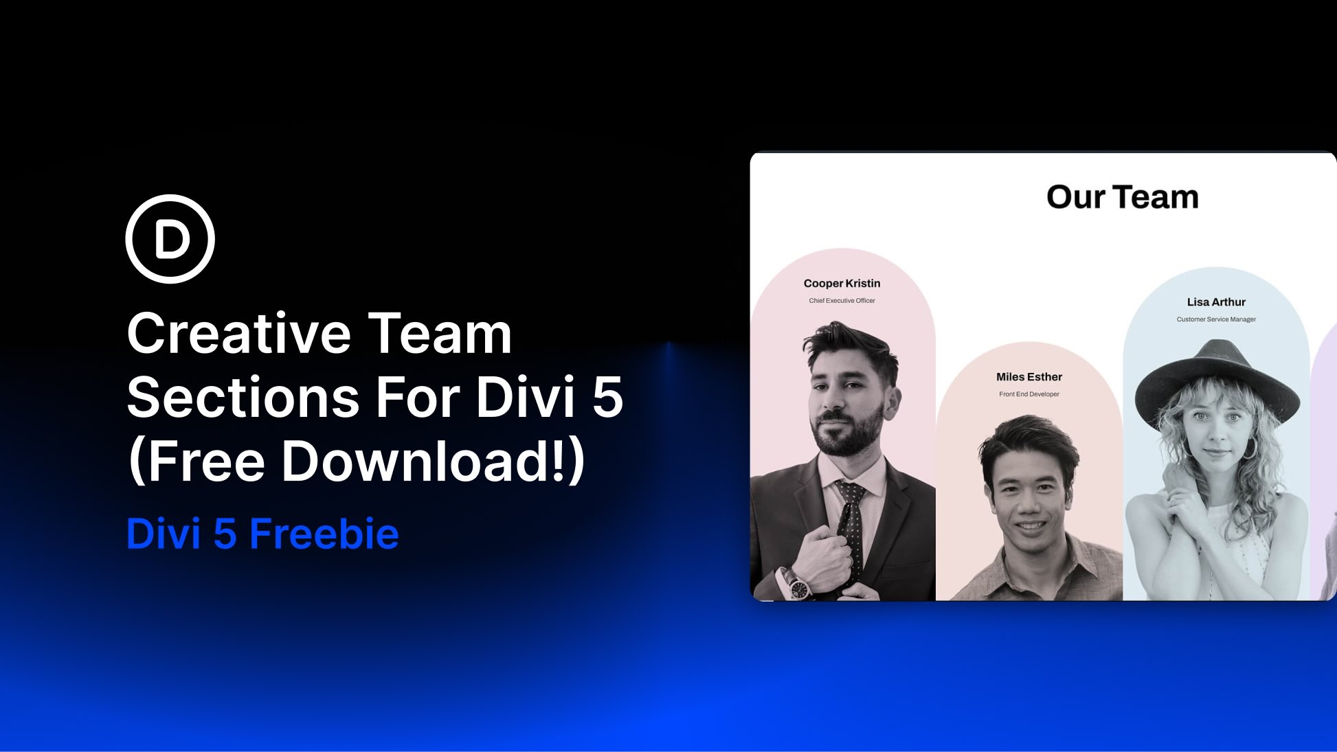 9 Creative Team Sections For Divi 5 (Free Download!) 9 Creative Team Sections For Divi 5 (Free Download!)