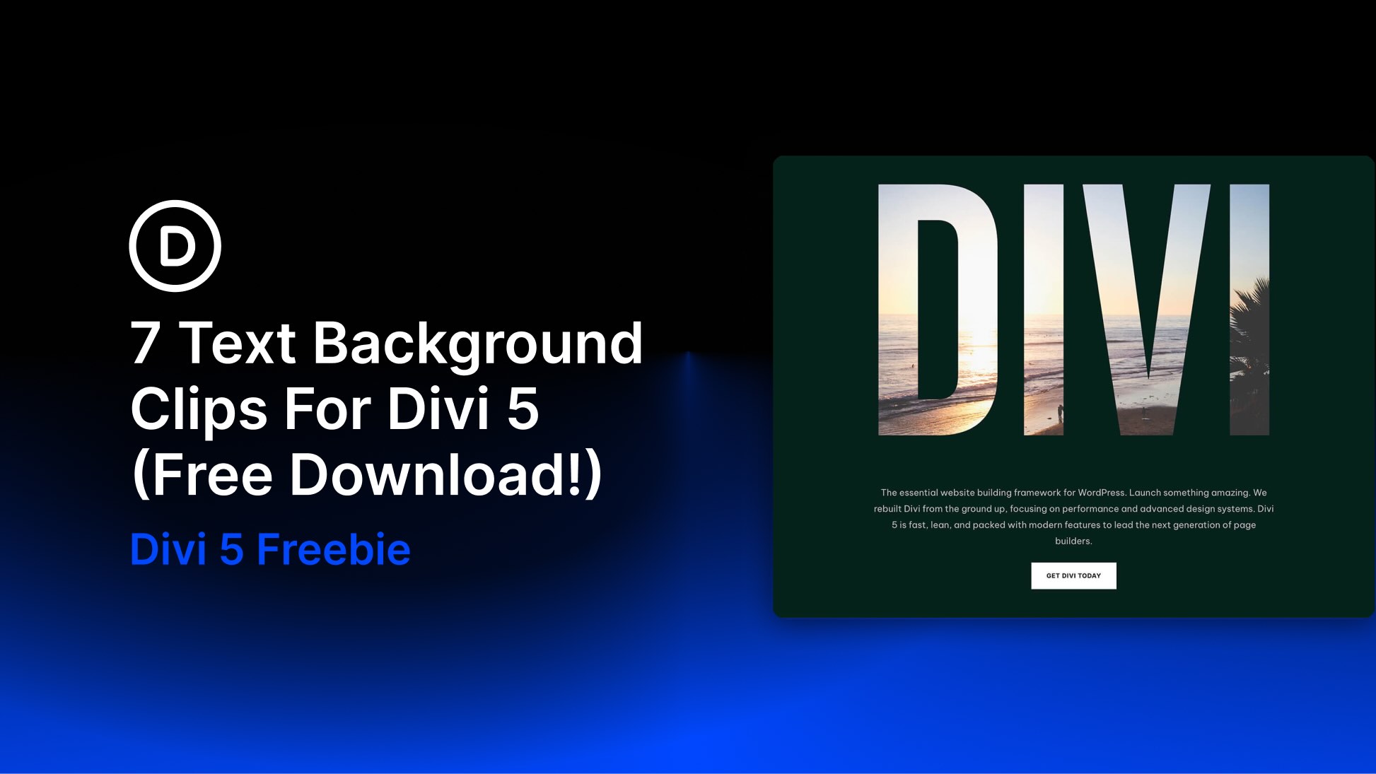 7 Text Background Clips For Divi 5 (Free Download!) 7 Text Background Clips For Divi 5 (Free Download!)