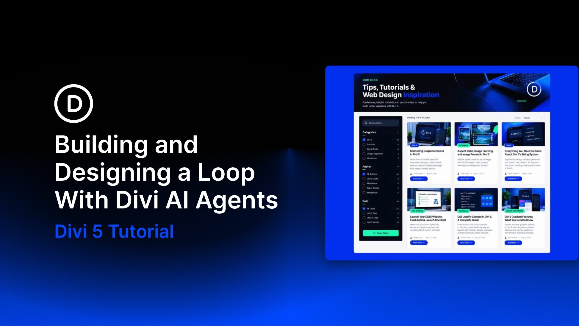 Building And Designing A Loop With Divi AI Agents